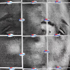 Portraits, Adhered#23, 2021