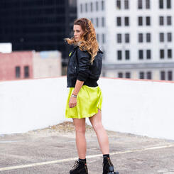 Caitlin, Rooftop on Saratoga