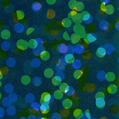 confetti print green