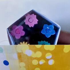 confetti and pencils