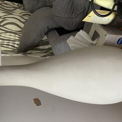 Paint Chips on the Wall