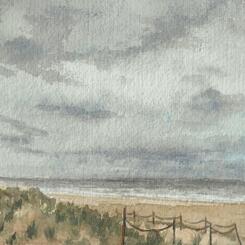 A Gloomy Day at Rehoboth Beach