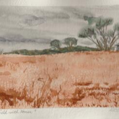 A House on the Hill  6x9