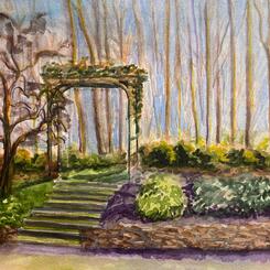  Barbara's Garden 8x10