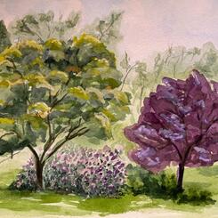 Purple Tree Elkridge Furnace Inn  8x10