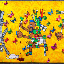 Sacrifice (Parade II), right panel, 2017