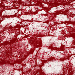 Walls of the Yucatán, Carmine Red, 2019