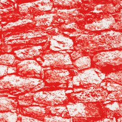 Walls of the Yucatán, Red Vermilion, 2019