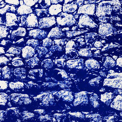 Walls of the Yucatán, Ultramarine, 2019
