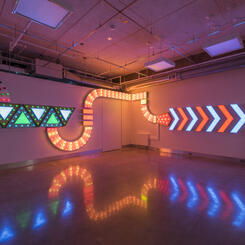 Installation view, Integrated ICES / The Serpent