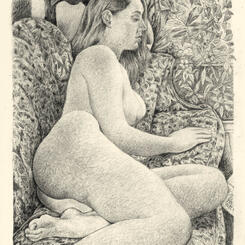 Nude on Pat's Couch