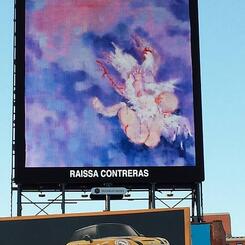 Putto & Chicken in a Tussle