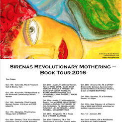 Revolutionary Mothering, Southern Texas Tour Poster