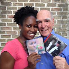 Felicia & Dick with their new CDs.jpg