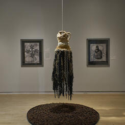 Hagar's dress installation