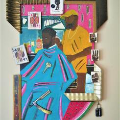 Barbershop Series #47, Own  28.5 x 21 inches-1.jpg