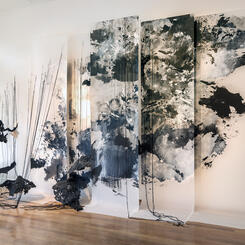 Vanishing Point (Feb. 28, 2015, 11:41 am, Chesapeake Bay- Jan. 12, 2017, 11:32 am, Alsek Glacier, Yukon)