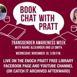 Book Chat with Pratt digital ad