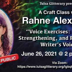 Tulsa Glitterary Writers Conference digital ad