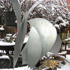 Kinetic Steel Sculpture