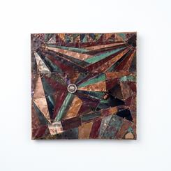 3D Metal Collage Mosaic