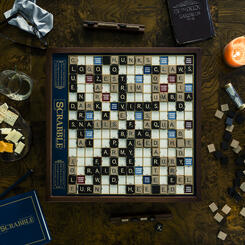 Scrabble, Cheddar, & Strawberries