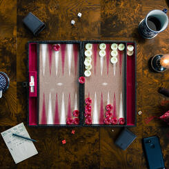 Backgammon, Popcorn, & Cordial