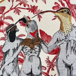 Fighting Three Graces detail 