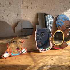 Blk Women Period Mirror Series 