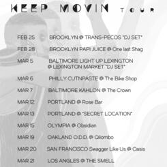 Keep Movin Tour