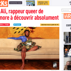 Interview with French Based magazine, LesIn Rocks