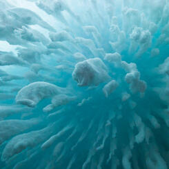 Cloudburst, Erebus Ice Tongue Cave, Antarctica