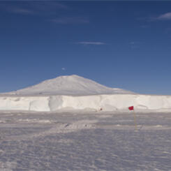 Erebus Ice Tongue Panorama, Antarctica