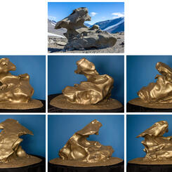 Pterodactyl Ventifact, Dry Valleys, Antarctica