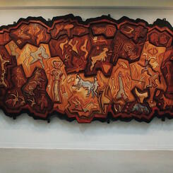 Cave Mural top layer