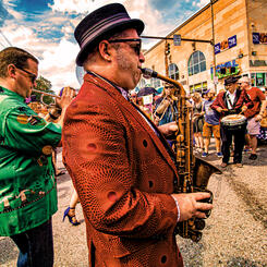Baltimore City People: Horn Players on The Avenue