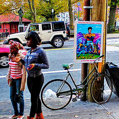 Photo Record of the Victory Boulevard Installation,  the historical  location of The Victory Over New Jersey in the Hero Sandwich War.
