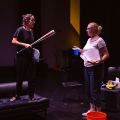 The Alibi Play - Rehearsal Photo