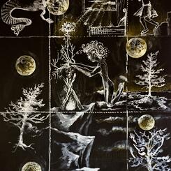 Moon Headed, planted by moonlight