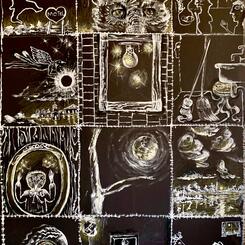 Bear got off the Train