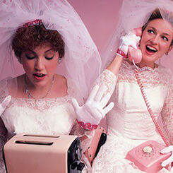 a still frame from June Brides