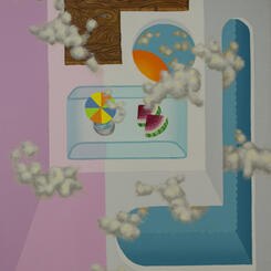 Roof with Watermelons