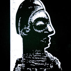 Jawitz Brower_Fetish Head_Linoleum Print_1999.jpg