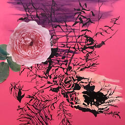 Untitled (Big Rose), 2021