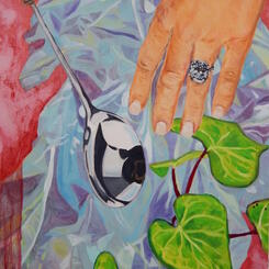 Silver Spoon & Kimye Ring, 2017