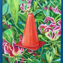 Untitled Gloriosa and Cone, 2017
