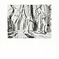 Black and White Light in the Night