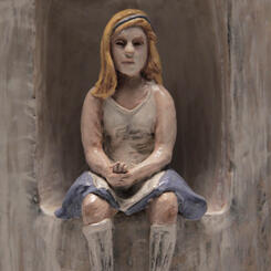 Tabernacle of the Invisible Girl, detail