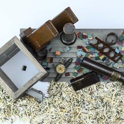 Time Enough at Last - Twilight Zone from above