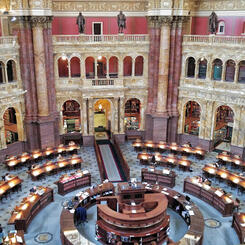 Library of Congress - actual side view 